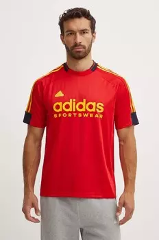 Спортивная футболка Tiro adidas, красный