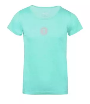 Спортивная футболка Trollkids Funktionsshirt Preikestolen, цвет Minzgrn/Marineblau