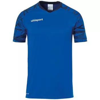 Спортивная футболка Uhlsport, цвет blau/jeansblau/schwarz