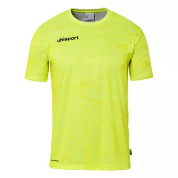 Спортивная футболка Uhlsport, цвет gelb/schwarz/weiss