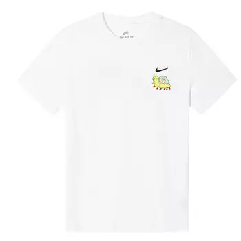 Спортивная футболка унисекс белая Nike, белый