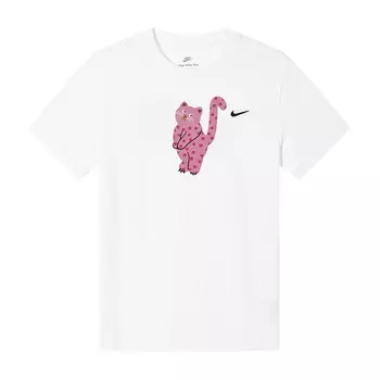 Спортивная футболка унисекс белая Nike, белый