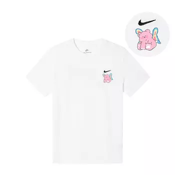 Спортивная футболка унисекс белая Nike, белый