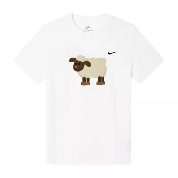 Спортивная футболка унисекс белая Nike, белый