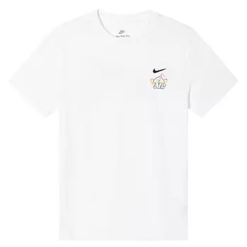 Спортивная футболка унисекс белая Nike, белый