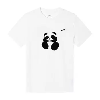 Спортивная футболка унисекс белая Nike, белый
