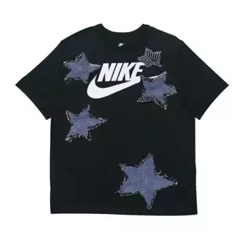 Спортивная футболка унисекс черная Nike, черный