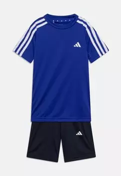 Спортивная футболка Unisex Set Adidas, цвет lucid blue/white/legend ink