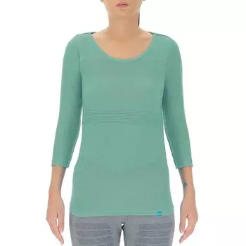 Спортивная футболка UYN Natural Training 3/4 sleeve T-shirt, зеленый