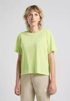 Спортивная футболка VONNAN Jack Wolfskin, светло-зеленый