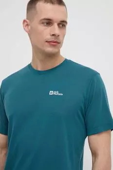 Спортивная футболка Воннан Jack Wolfskin, зеленый