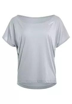 Спортивная футболка Winshape свободного кроя, серый