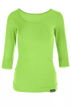 Спортивная футболка Winshape 3/4 Arm Shirt WS4, цвет apfelgrn