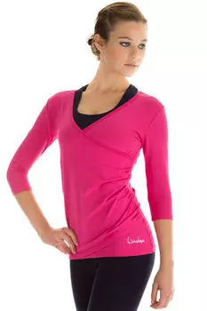 Спортивная футболка Winshape 3/4 Arm Shirt, розовый