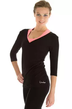 Спортивная футболка Winshape 3/4 Arm Shirt, черный