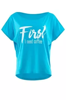 Спортивная футболка Winshape MCT002, лазурный