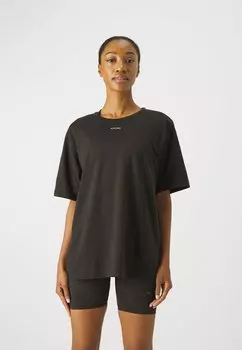 Спортивная футболка WOMENS GRAPHIC OVERSIZED FIT TEE Puma, цвет puma black