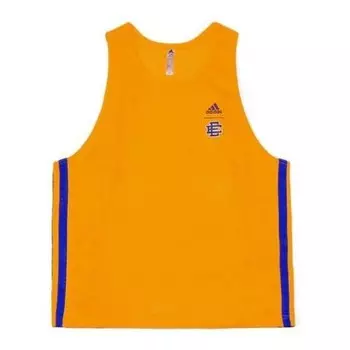Спортивная футболка x eric emanuel crossover basketball sports vest Adidas, желтый