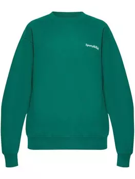 Спортивная и богатая толстовка Здоровье — это богатство Sporty & Rich, зеленый