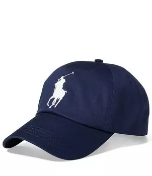 Спортивная кепка из твила Polo Ralph Lauren Big Pony, синий