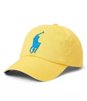 Спортивная кепка из твила Polo Ralph Lauren Big Pony, желтый