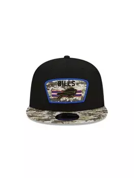 Спортивная кепка NEW ERA 9FIFTY Salute To Service 950 Buffalo Bills, черный
