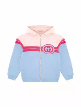 Спортивная кофта Interlocking G Gucci, мультиколор