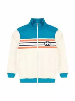 Спортивная кофта колор-блок Gucci