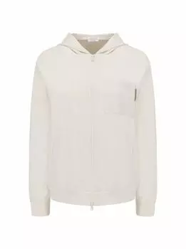 Спортивная кофта на молнии Brunello Cucinelli
