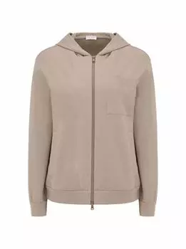 Спортивная кофта на молнии Brunello Cucinelli
