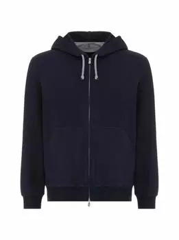 Спортивная кофта с капюшоном Brunello Cucinelli