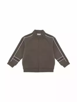 Спортивная кофта с лампасами EMPORIO ARMANI, зелёный