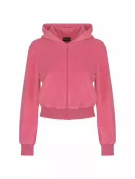 Спортивная кофта с логотипом Balenciaga, розовый