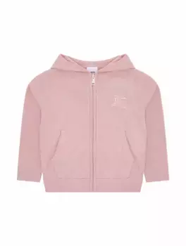 Спортивная кофта с логотипом Burberry, розовый