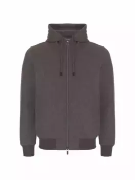 Спортивная кофта с логотипом Capobianco, серый