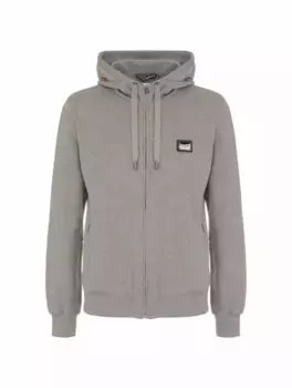 Спортивная кофта с логотипом Dolce&Gabbana, серый