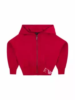 Спортивная кофта с логотипом EMPORIO ARMANI, розовый