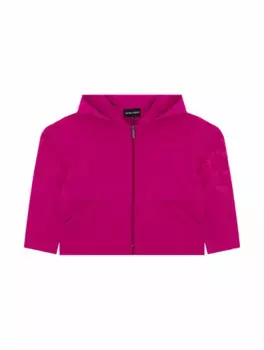 Спортивная кофта с логотипом EMPORIO ARMANI, розовый