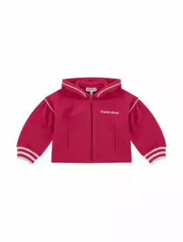 Спортивная кофта с логотипом EMPORIO ARMANI, розовый