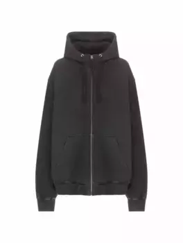 Спортивная кофта с логотипом Maison Margiela, черный