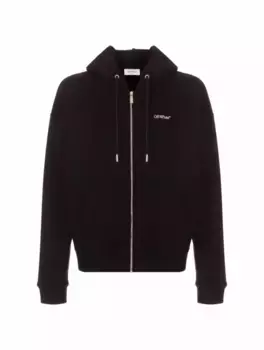 Спортивная кофта с логотипом Off-White, черный