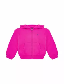 Спортивная кофта с логотипом Ralph Lauren, розовый