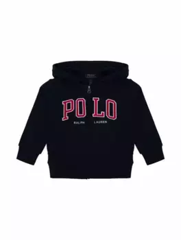 Спортивная кофта с логотипом Ralph Lauren, тёмно-синий