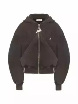 Спортивная кофта с логотипом The ATTICO, серый