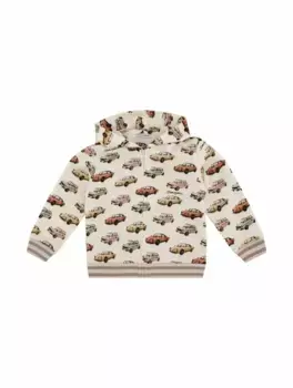 Спортивная кофта с принтом Dolce&Gabbana, мультиколор