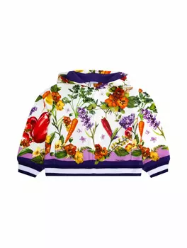 Спортивная кофта с принтом Farmer Dolce&Gabbana