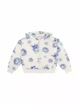 Спортивная кофта с принтом Monnalisa, мультиколор