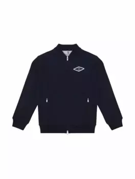 Спортивная кофта в полоску Brunello Cucinelli, тёмно-синий