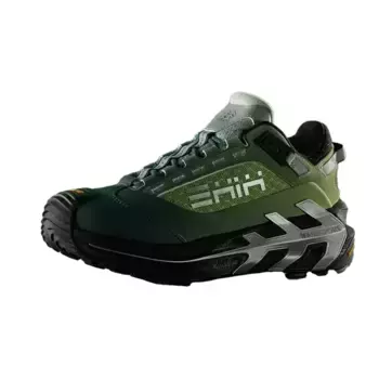 Спортивная коллекция Кроссовки для походов унисекс с низким верхом Серебристо-зеленый Kolon Sport