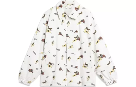 Спортивная коллекция Life куртка мужская белая Lining, белый